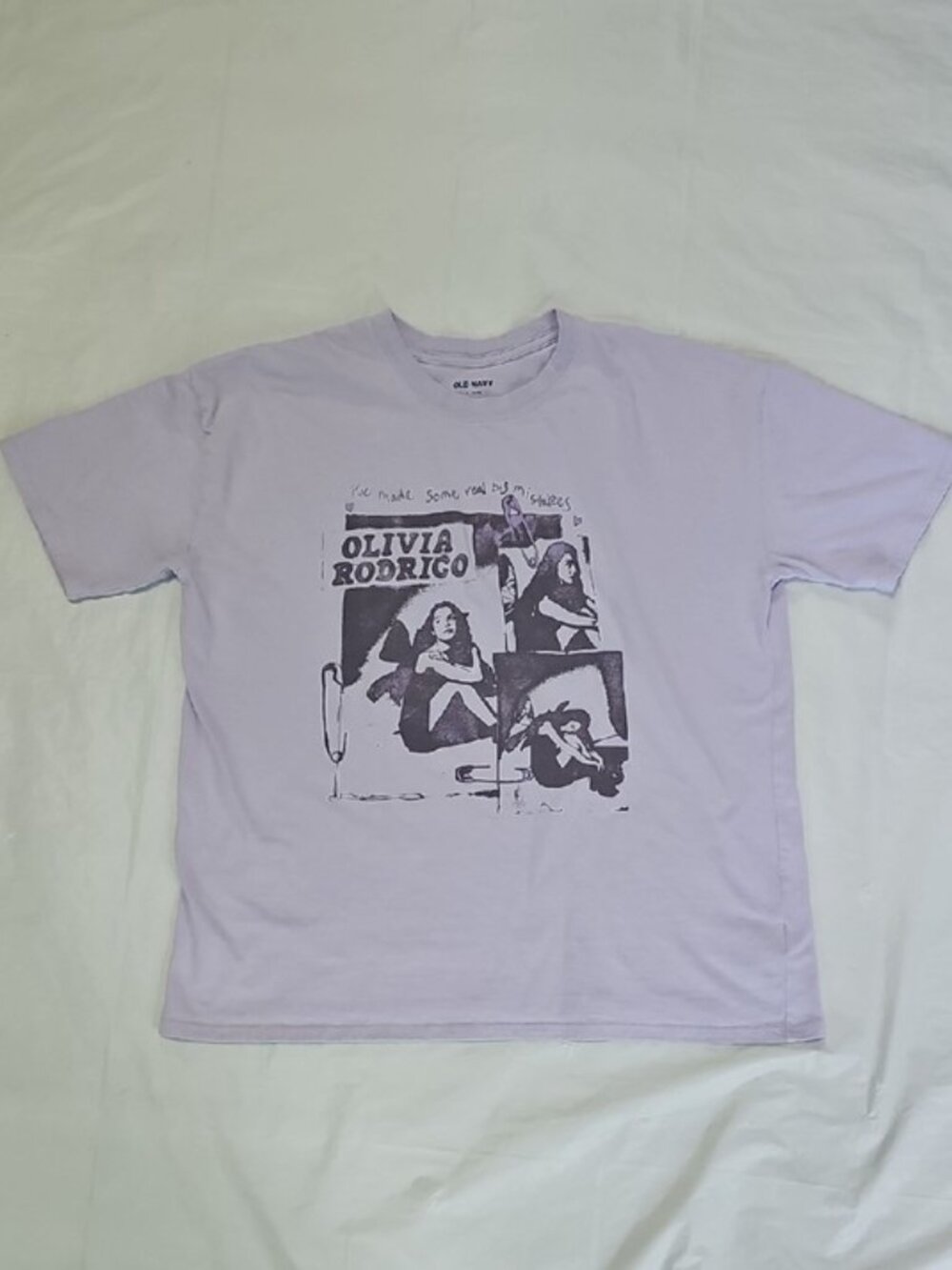 Olivia Rodrigo™ Lavender Graphic T-Shirt for Girls XL 14-16 by Old Navy Used